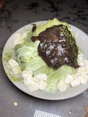 Matcha Shaved Ice