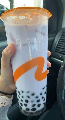 Taro with boba