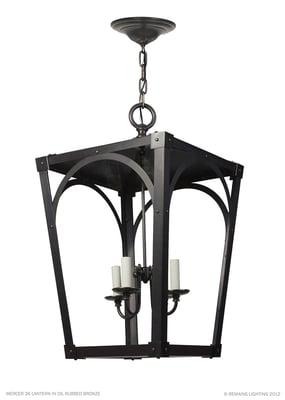 Mercer Lantern by Remains Lighting