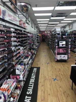 Large selection of beauty products