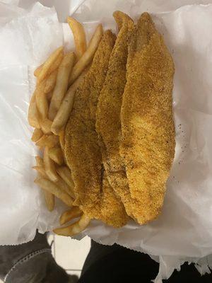 Catfish Fillet Dinner