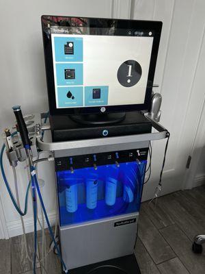 Hydrafacial machine