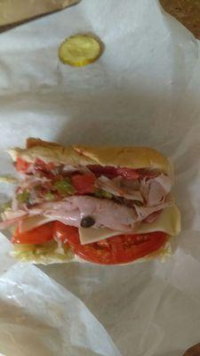 Half Italian sub