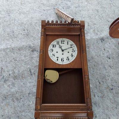 Boken door and glass along with top detail on our grandmother clock. Totaled.