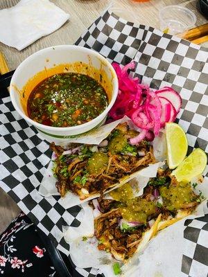 Birria tacos