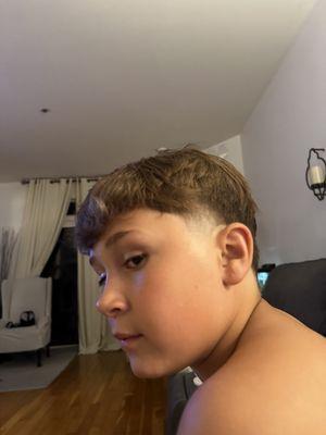 Boys haircut