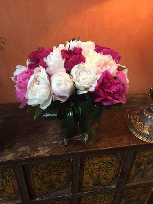 Local Peonies from local flower farm