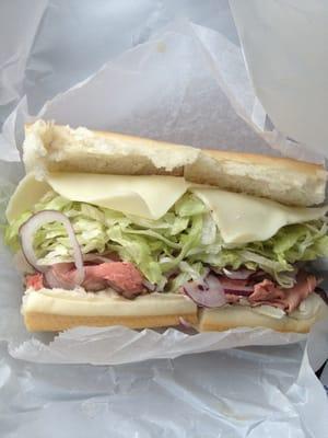 Roast Beef and Cheese