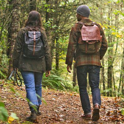 Hiking with Will backpacks