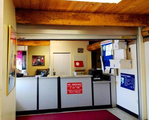 Gradyville Post Office -- interior