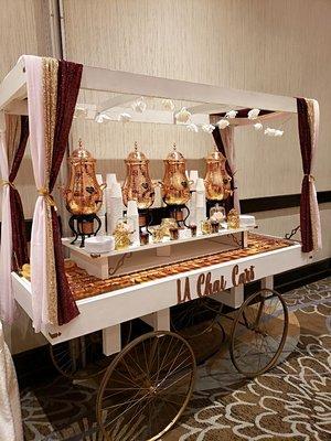 Maroon Chai Cart