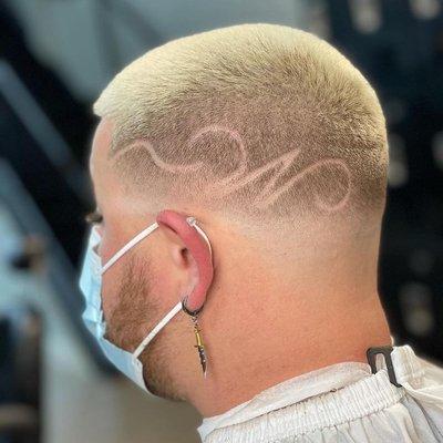 Fades & Designs by our talented Barbers