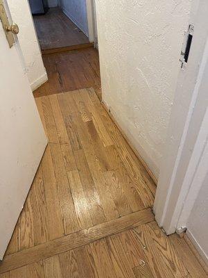 Wood flooring upgrade