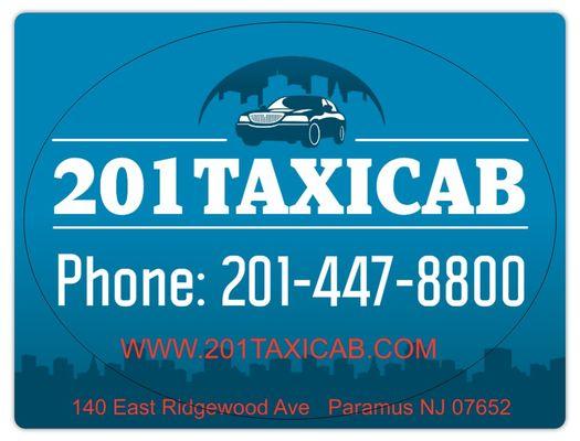 www.201taxicab.com
 Tel: 201-447-8800
 24 Hrs 7 Days