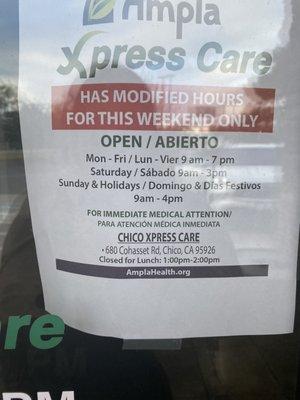 Ampla Health-Chico Medical, Pediatrics, & Xpress