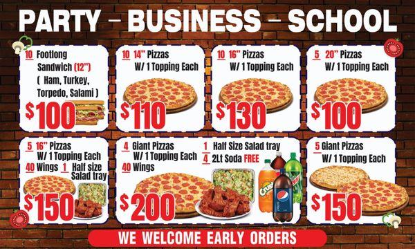 Deals for Business-School-Party