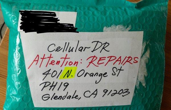 I know you guys received this package.  PLEASE - just send my phone back !!!