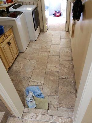 Laundry room tile