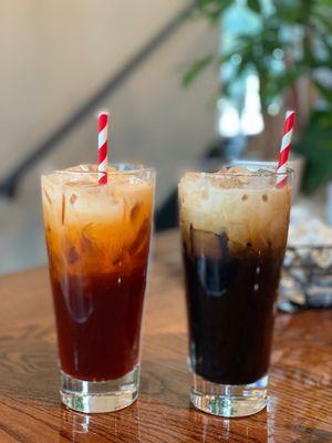 Thai iced tea / Thai iced coffee