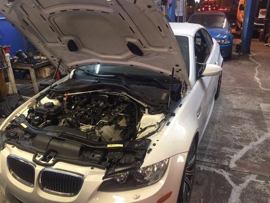 E92 BMW M3 in for throttle issues