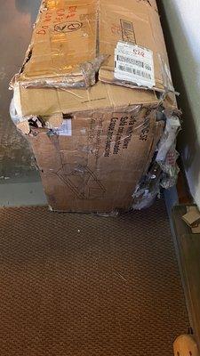 Package is three months late, damaged, and arrived at wrong address! $600 dollar couch.