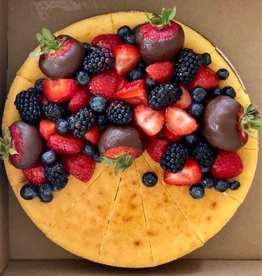 Mixed Berry NY Style Cheesecake