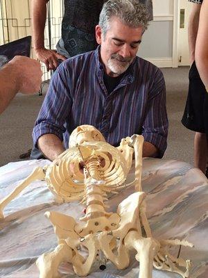 This is from a recent training I completed about safely bringing vertebrae in the neck into alignment with each other.