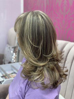 Highlights, cut, blow out! Oh my!!