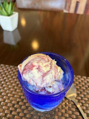 Homemade ice cream