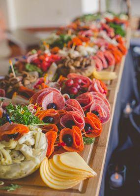 Antipasto Boards with Fresh Sliced Meat.....