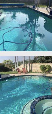 This is a photo of my pool they email me every time they come.