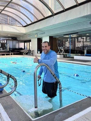 We absolutely love Eddie, who gives our kids swimming lessons at CompleteBody Midtown East! Fantastic teacher, great with kids. Five stars!