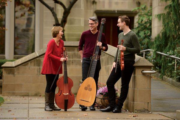 (left to right) Patricia Halverson, Scott Pauley, and Andrew Fouts
 (R. Alan Adams Photography)