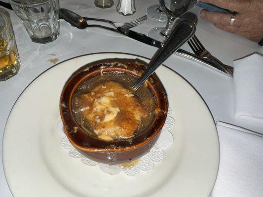 Perhaps the BEST FRENCH ONION Soup I have ever tasted in my whole life!!!