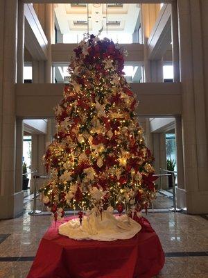 This beautiful tree greets you at the atrium (street level) 1/4/21