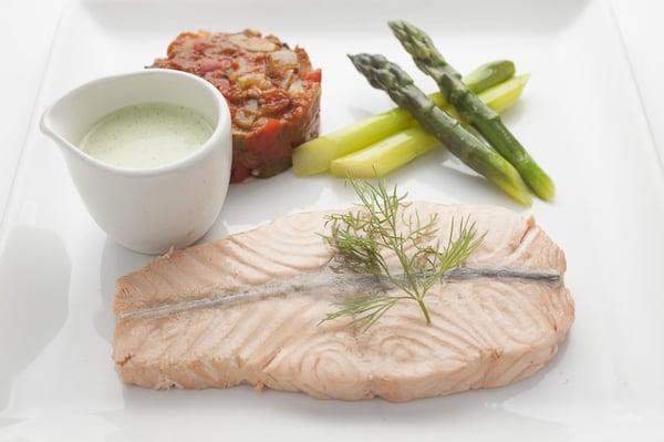 Cold Poached Salmon