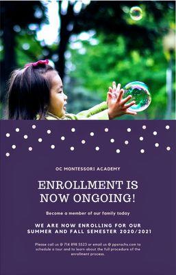 Enrollment information