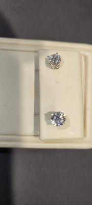 Diamond earrings