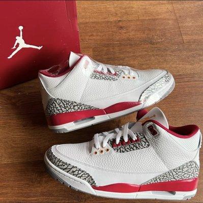 Brand New online and instore !

Brand New Jordan 3 Retro Cardinal Red Size 11.5 $250 

3142 Main Street Buffalo NY 
DistortedKicks716.com