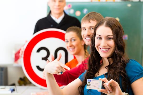 We offer In Classroom Drivers Education.  Contact our office for details or visit www.signaldriving.com.