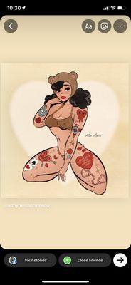 Pin up