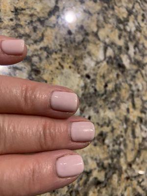 My nails just two days after gel manicure!