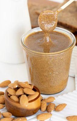 Almond Butter can be added for extra protein in smoothies or bowls.