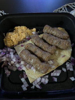 Cevapi, portion of 5