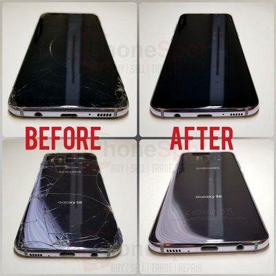 LCD Replacement, Battery Replacement & Back glass repair was done for this repair (1 hour)