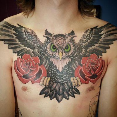 Owl tattoo