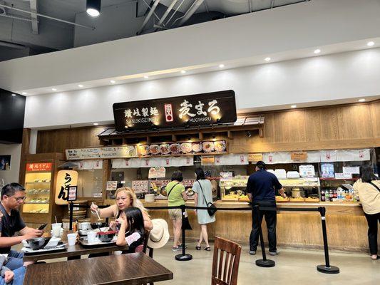 storefront inside Mitsuwa food court