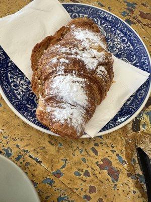 Almond Croissant super flaky, creamy and perfect!