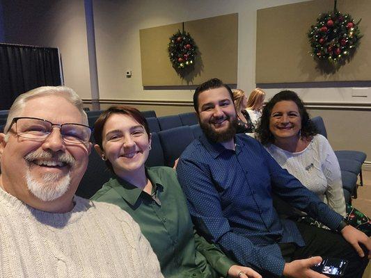 Early Christmas eve service!