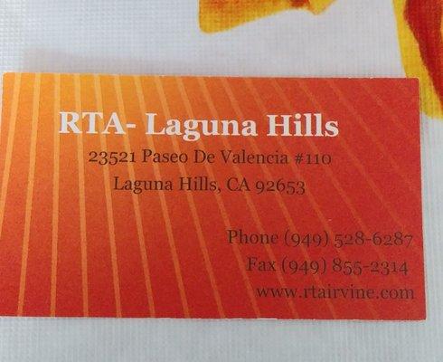 Their business card.